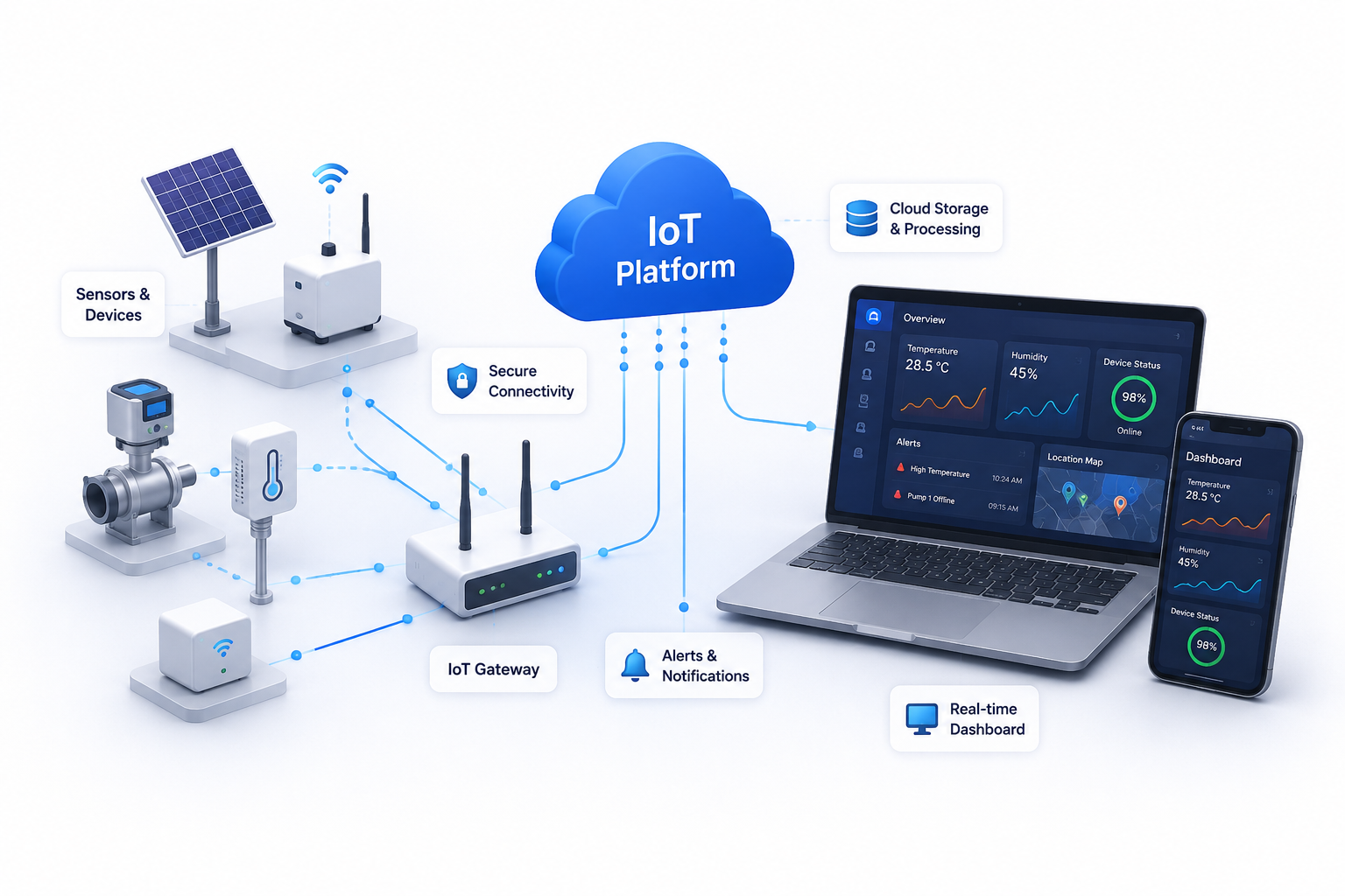 IoT Solutions illustration